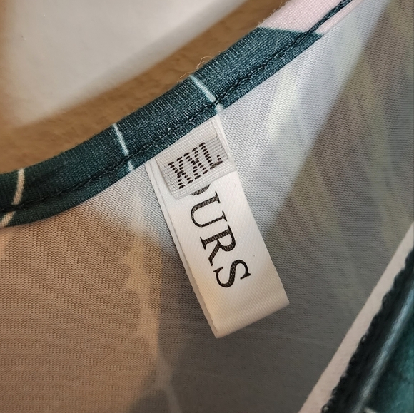 Ours XXL women's tropical maxi dress. Pockets. Soft, comfy, stretchy. - Picture 3 of 13